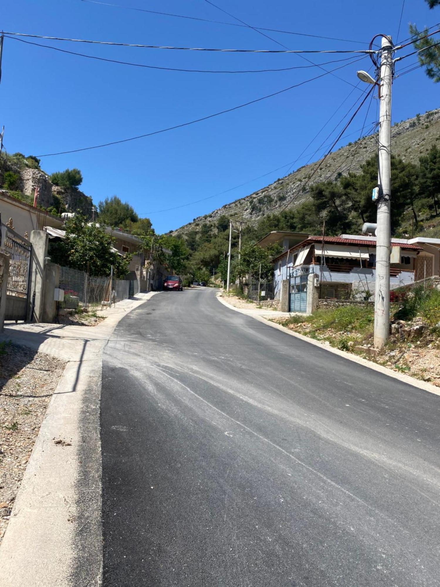 Vila Sinani Sarande Bagian luar foto
